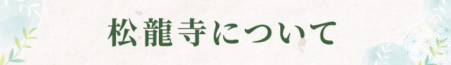 松龍寺について